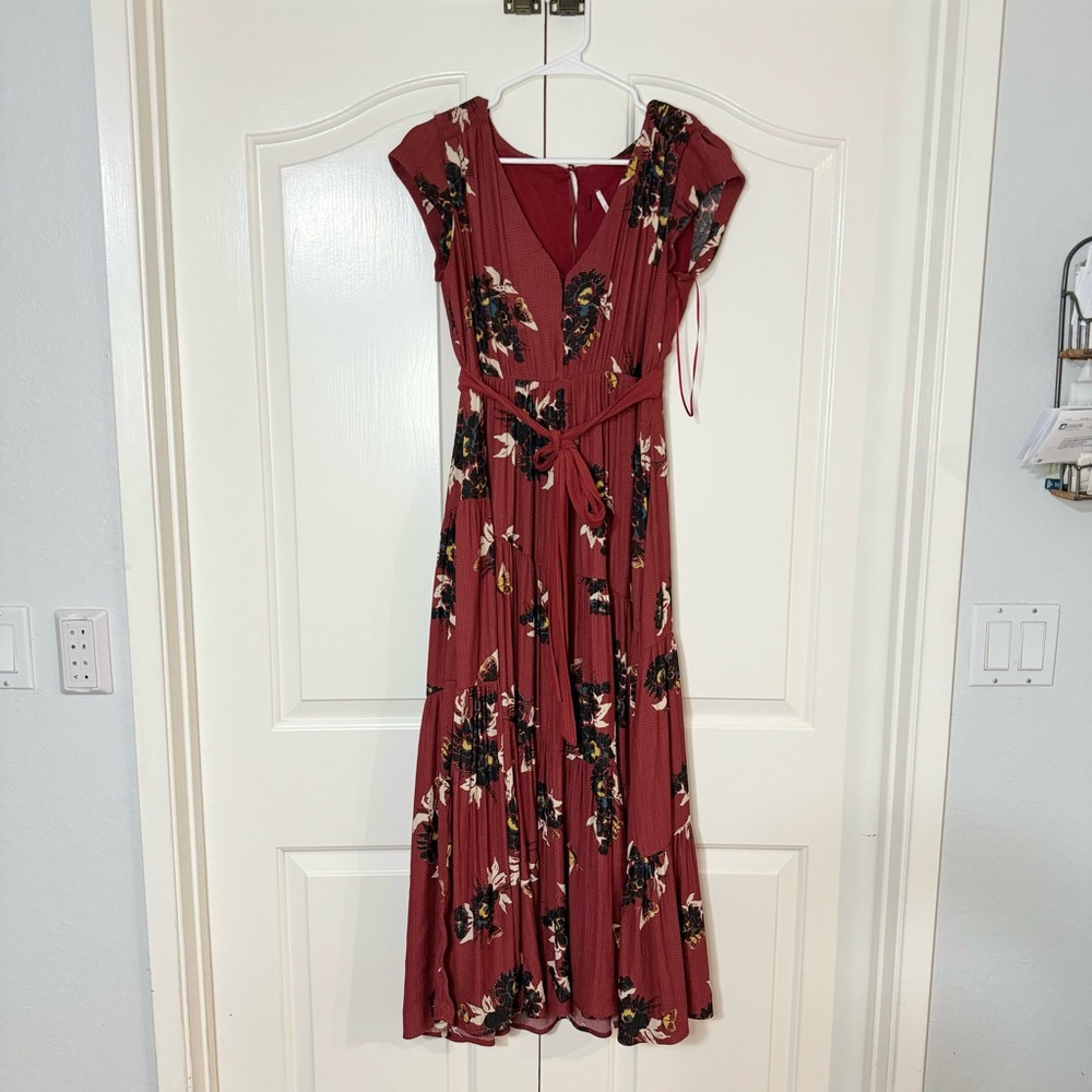 Free People All I Got Floral Printed Maxi Dress Size 4